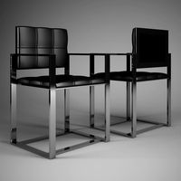 CGAxis Office Chair 63 3D Model