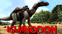 Iguanodon Dinosaur  VR  AR  low-poly 3D model