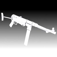 MP40 3d Model