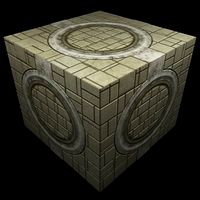 Texture Minotaur Tile 3D Model