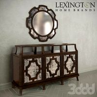 Lexington Wellshire Buffet + Delmar Round Mirror