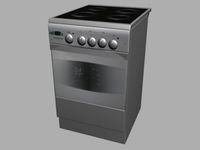 Electric range 3D Model