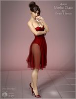 Merlot Outfit for Genesis 8 Female