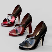 COG Heeled Shoes for Genesis 8 Female(s)