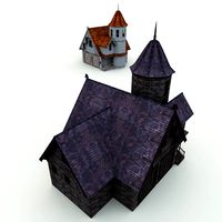 Haunted Carriage House for Poser