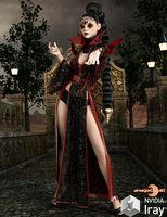HEROINE - Hellvira dForce dress and panties for G8F