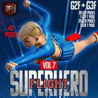 SuperHero Flight for G2F and G3F Volume 7