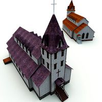 Haunted Church for Blender