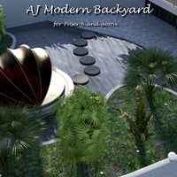 AJ Modern Backyard