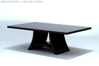 Arched Contemporary Table 3D Model