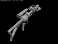 Download free RayGun 3D Model
