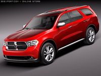 Dodge Durango 2011 3D Model
