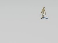 The Naked Alien 3D Model