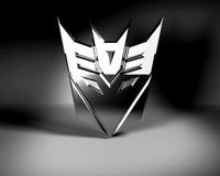 Transformers Deceptacons Logo 3D Model