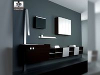 Bathroom furniture 05 Set 3D Model