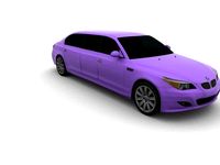 BMW Limousine 3D Model