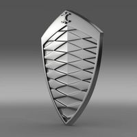 Koenigsegg Logo 3D Model