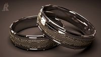 Silver ring 3D Model