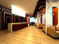 Bar space 102 3D Model