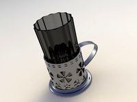 Glass Tee 3D Model