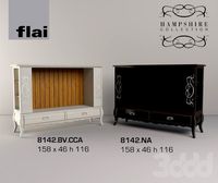 Закрытая тумба под ТВ FLAI
