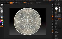 Aztec calendar-3d print | 3D
