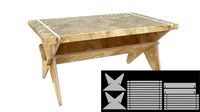 Stool DECA for CNC router cut | 3D