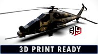 Attack T-129 - Atak T-129 3D Printable Model | 3D