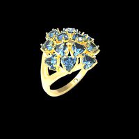 ring topaz | 3D
