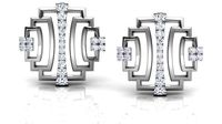Liberty Ziggurat Earring | 3D