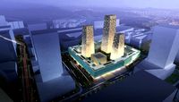 3d building 256 3D Model