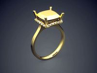 Ring CAD-6111 | 3D