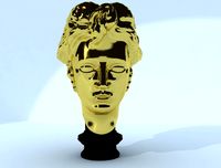 3D Model Barocco Statue 3D Model