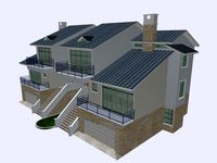 Villa 101 3D Model