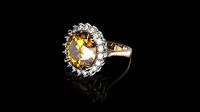 Yellow Citrine Jewelry | 3D