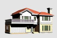 Villa 125 3D Model