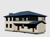 Villa 196 3D Model