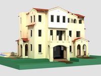 Villa 211 3D Model