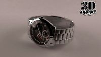 The Watch Casio WR100 3D Model