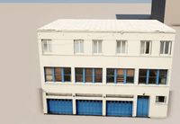 Download free Low poly Old Factory building 3D Model