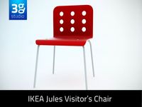IKEA Jules Visitors chair 3D Model
