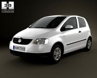 Volkswagen Fox Lupo 3door 2005 3D Model