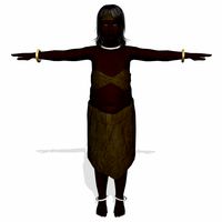 Fantasy Female Chameli 3D Model