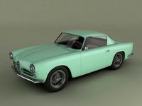 Alfa Romeo 1900 CSS 3D Model
