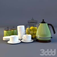 Набор и чайник Delonghi