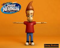 Jimmy Neutron 3D Model