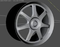 2 rims 3D Model