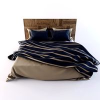 Bed linen 3D Model