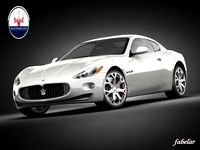 Maserati Gran Turismo 3D Model