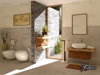 Bathroom 60 3D Model